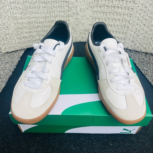Puma Palermo Leather White - vapor grey - gum - Picture 5 of 10